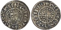 John (1199-1216), Silver Penny, Class 5b(ii) (Roberd T of Northampton)