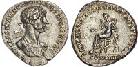 Hadrian Silver Denarius