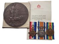 A Salonika Theatre Great War Casualty Group of to Corporal Albert George Victor Allen