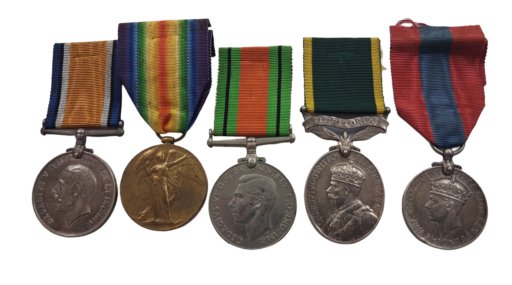 A Great War, Territorial, Home Guard ISM Group of 5 to Corporal/Serjeant Ernest Perry A Great War, Territorial, Home Guard ISM Group of 5 to Corporal/Serjeant Ernest Perry