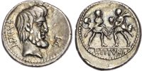 Roman Republic, L. Titurius L. f. Sabinus, Silver Denarius