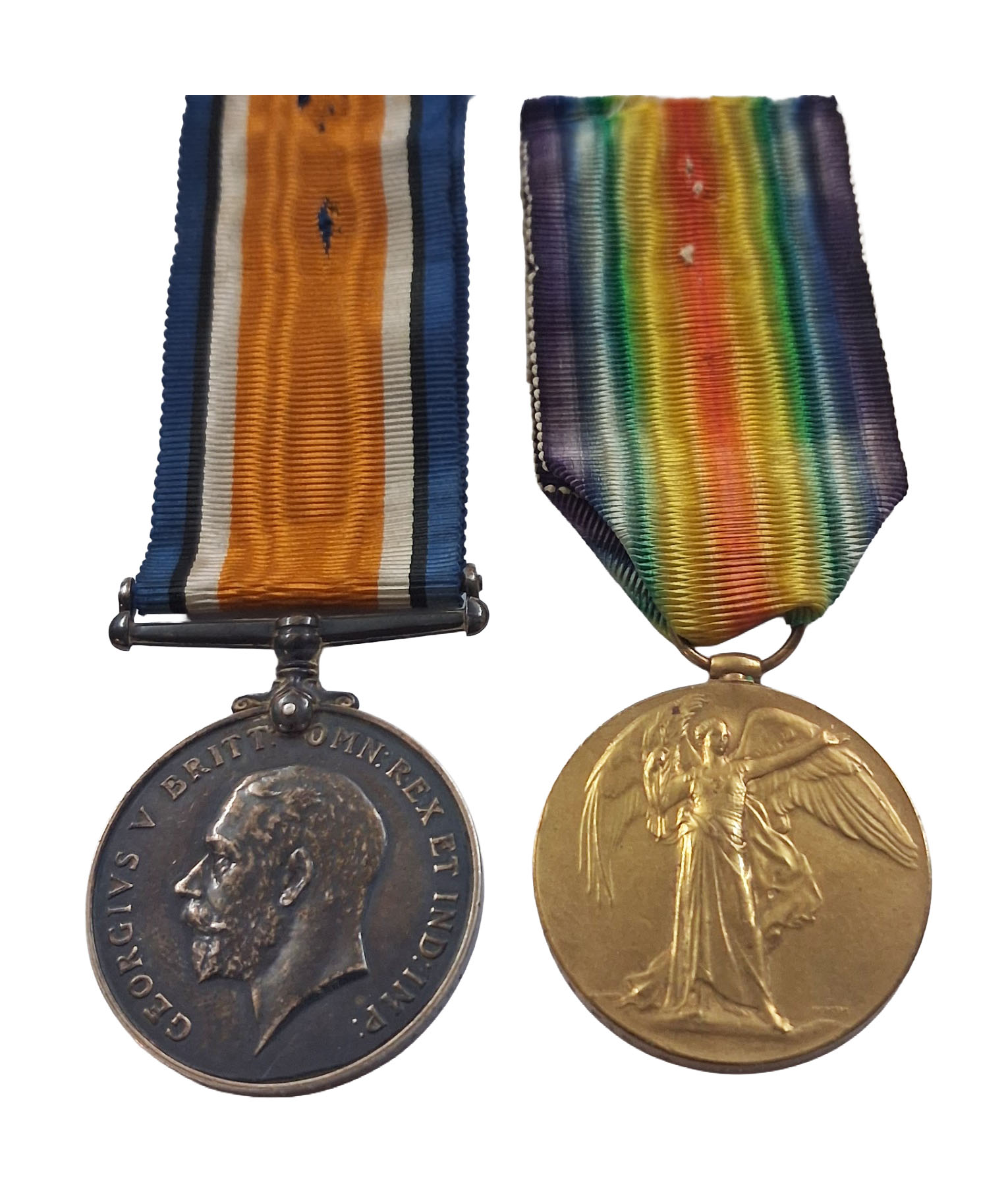 A Great War Pair Awarded to Private Gershon Don A Great War Pair Awarded to Private Gershon Don