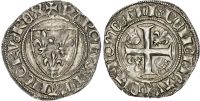 France, Charles VI (1380-1422), silver Blanc Guenar