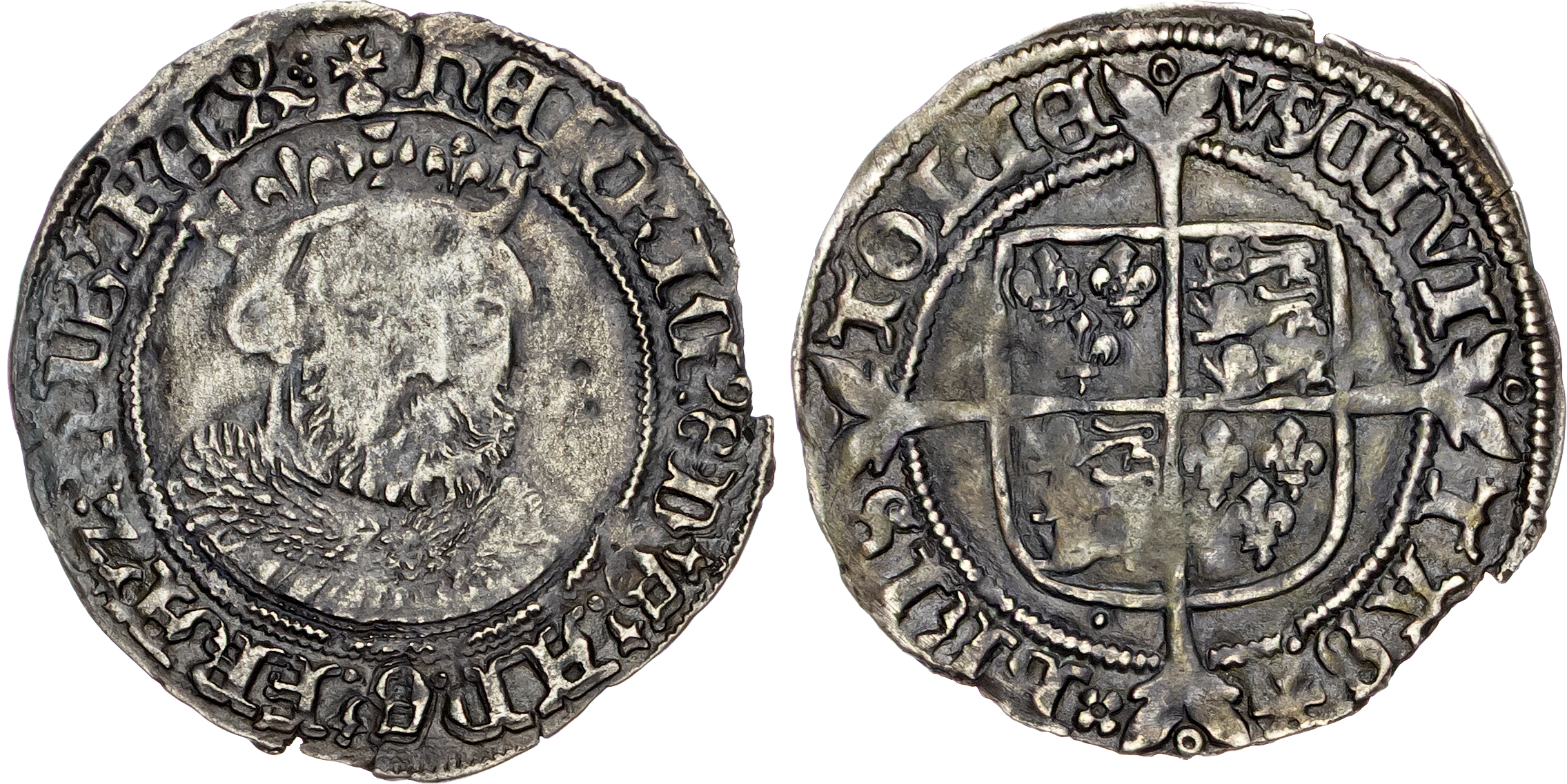 Henry VIII (1509-1547), Billon Groat, Bristol mint Henry VIII (1509-1547), Billon Groat, Bristol mint