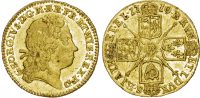 George I (1714-1727), Gold Half Guinea, 1719
