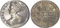 Anne (1702-1714), Silver Crown, 1706 QVINTO