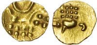India, Dutch Cochin, gold Fanam
