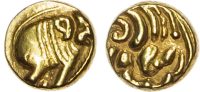 India, Western Gangas, gold Gajapati Fanam