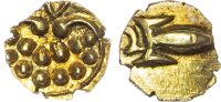 India, Maratha Confederacy, gold Fanam