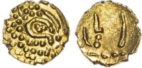 India, Cochin, gold Fanam