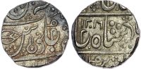 India, Princely States, Indore, silver Rupee