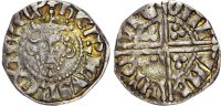 Henry III (1216-1272), Silver Penny, Phase II, Class 2b (Nicole of London)