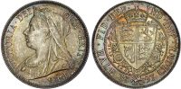Victoria (1837-1901), Silver Halfcrown, 1897