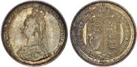 Victoria (1837-1901), Silver Shilling, 1887