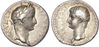 Tiberius (AD 14-37) with Drusus as Caesar, Silver Drachm