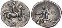Calabria, Tarentum (c. 280-272 BC) Silver Nomos