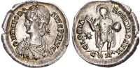 Theodosius II (AD 402-450) Silver Miliarense