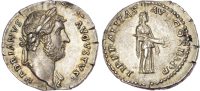 Hadrian (AD 117-138) Silver Denarius