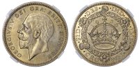 George V (1910-1936), Crown, 1936, Fourth Coinage. NGC MS 62