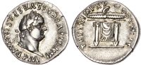 Titus (AD 79-81) Silver Denarius