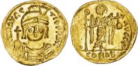 Maurice Tiberius (AD 582-602) Gold Solidus