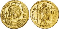 Maurice Tiberius (AD 582-602) Gold Solidus