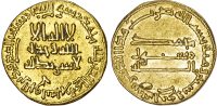 Abbasid, al-Mahdi (AH 158-169 / 775-785 AD), gold Dinar