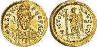 Zeno (AD 476-491) Gold Solidus