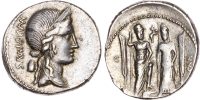 Cn. Egnatius Maxsumus (75 BC), Silver Denarius
