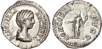 Plautilla, (Wife of Caracalla) AR Denarius