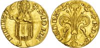 France, Orange, Raymond IV (1340-1393) gold Florin