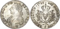 France, Louis XVI (1774-1793), silver Ecu aux branches d'olivier