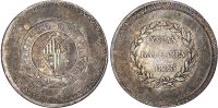 Spain, Mallorca, Ferdinand IV (1808-1833), silver 5 Pesetas