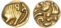 India, Western Gangas, gold Gajapati Fanam