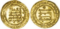 Abbasid, al-Muqtadir (AH 295-320 / 908-932 AD), gold Dinar