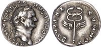 Vespasian (AD 69-79) Silver Denarius