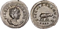 Otacilia Severa (wife of Philip I) Silver Antoninianus