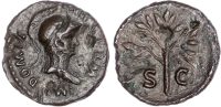 Domitian Bronze Quadrans
