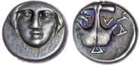 Thrace, Apollonia Pontiha, Silver Diobol