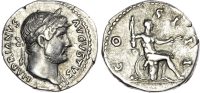 Hadrian Silver Denarius