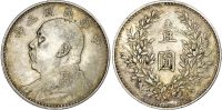 China, Republic, Yuan Shih Kai, silver Dollar, 1914