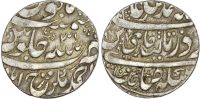 India, Farrukhabad, silver Rupee