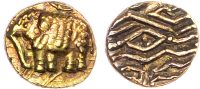 India, Mysore, gold Fanam