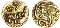 India, Mysore, gold Fanam