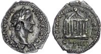Antoninus Pius Silver Denarius