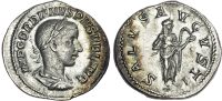 Gordian III  Silver Denarius