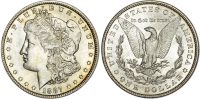 USA, Morgan Dollar, 1887, Philadelphia