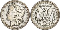 USA, Morgan Dollar, 1890, Carson City
