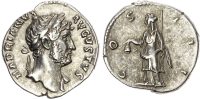 Hadrian  Silver Denarius