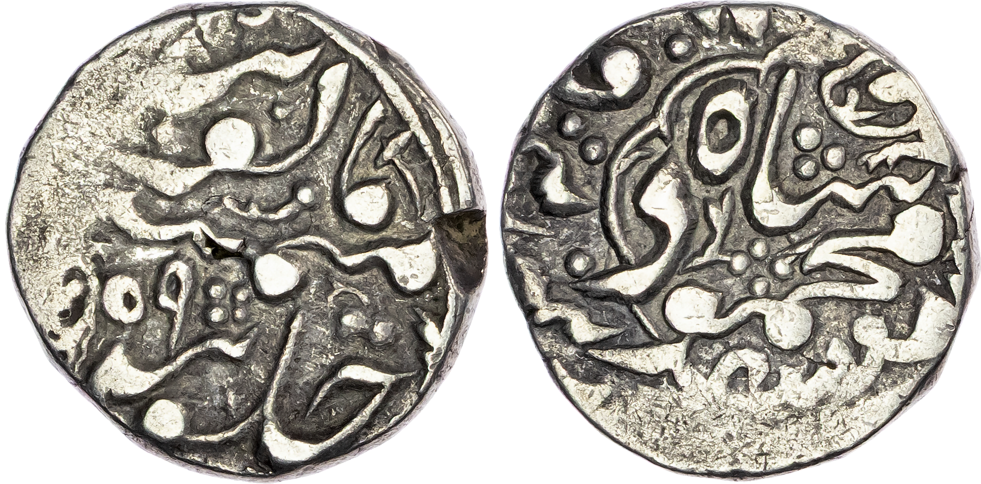 India, Sindh, Talpur Mirs of Sindh, silver Rupee India, Sindh, Talpur Mirs of Sindh, silver Rupee